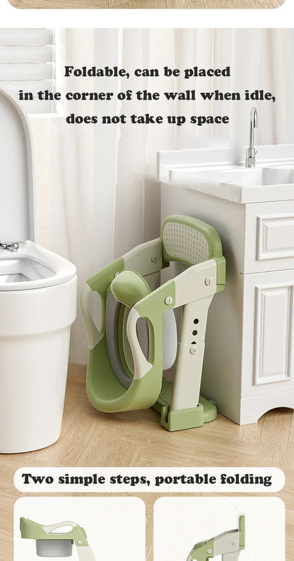 Baby Potty Training Seat - Portable Child Urinal & Kids Toilet Step Stool - ZOOMNSTORE