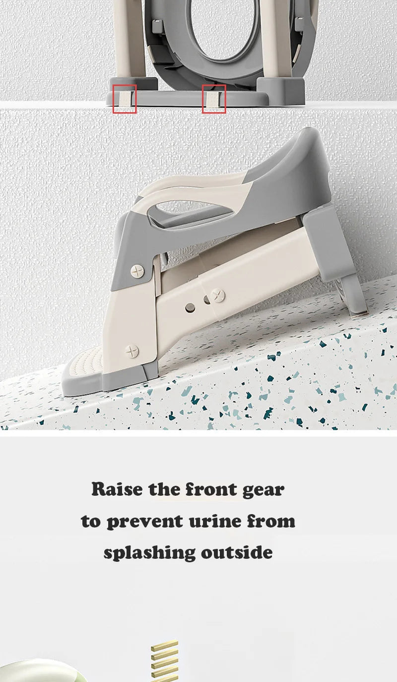 Baby Potty Training Seat - Portable Child Urinal & Kids Toilet Step Stool - ZOOMNSTORE
