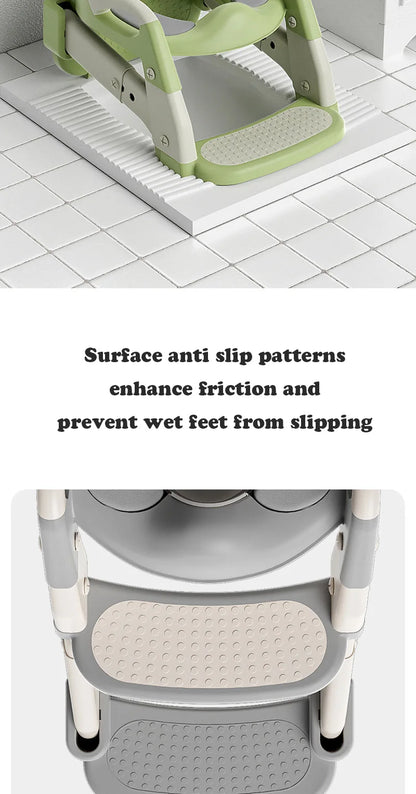 Baby Potty Training Seat - Portable Child Urinal & Kids Toilet Step Stool - ZOOMNSTORE