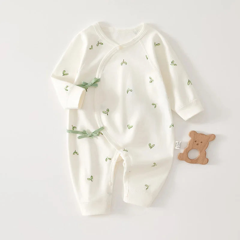 Baby Romper Cotton - Infant Bodysuit Soft Newborn Jumpsuit Unisex Outfit - ZOOMNSTORE