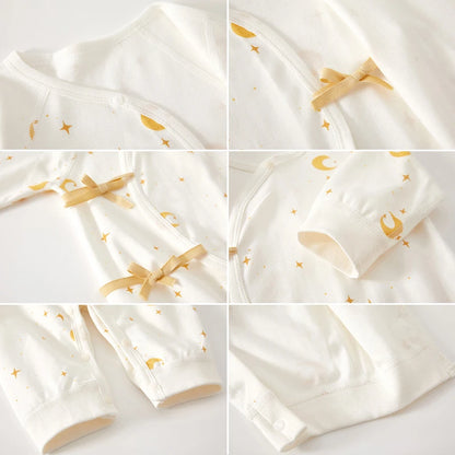 Baby Romper Cotton - Infant Bodysuit Soft Newborn Jumpsuit Unisex Outfit - ZOOMNSTORE