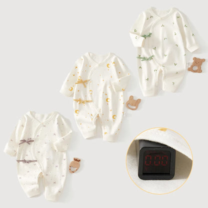 Baby Romper Cotton - Infant Bodysuit Soft Newborn Jumpsuit Unisex Outfit - ZOOMNSTORE
