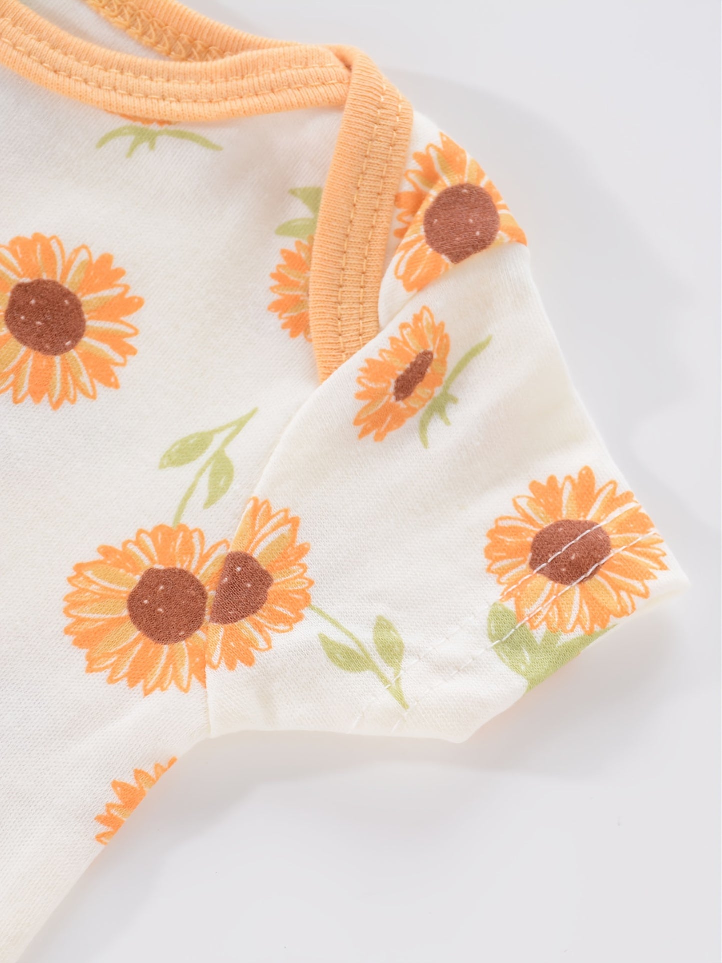 Baby Romper Onesies - Newborn Infant Bodysuit Set With Cartoon Animal Print - ZOOMNSTORE