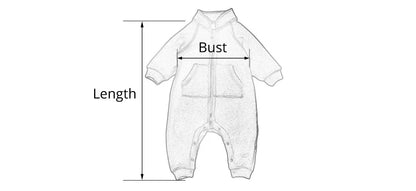 Baby Rompers Fleece - Soft Cotton Polyester Infant Jumpsuit With Zipper Closure - ZOOMNSTORE