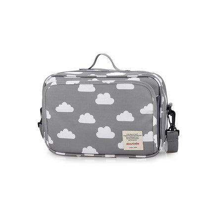 Baby Stroller Bag Waterproof Portable Outing Travel Mummy Bag Multifunction Diaper Bottle Storage Hanging Bag Pram Organizer - ZOOMNSTORE