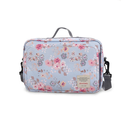 Baby Stroller Bag Waterproof Portable Outing Travel Mummy Bag Multifunction Diaper Bottle Storage Hanging Bag Pram Organizer - ZOOMNSTORE