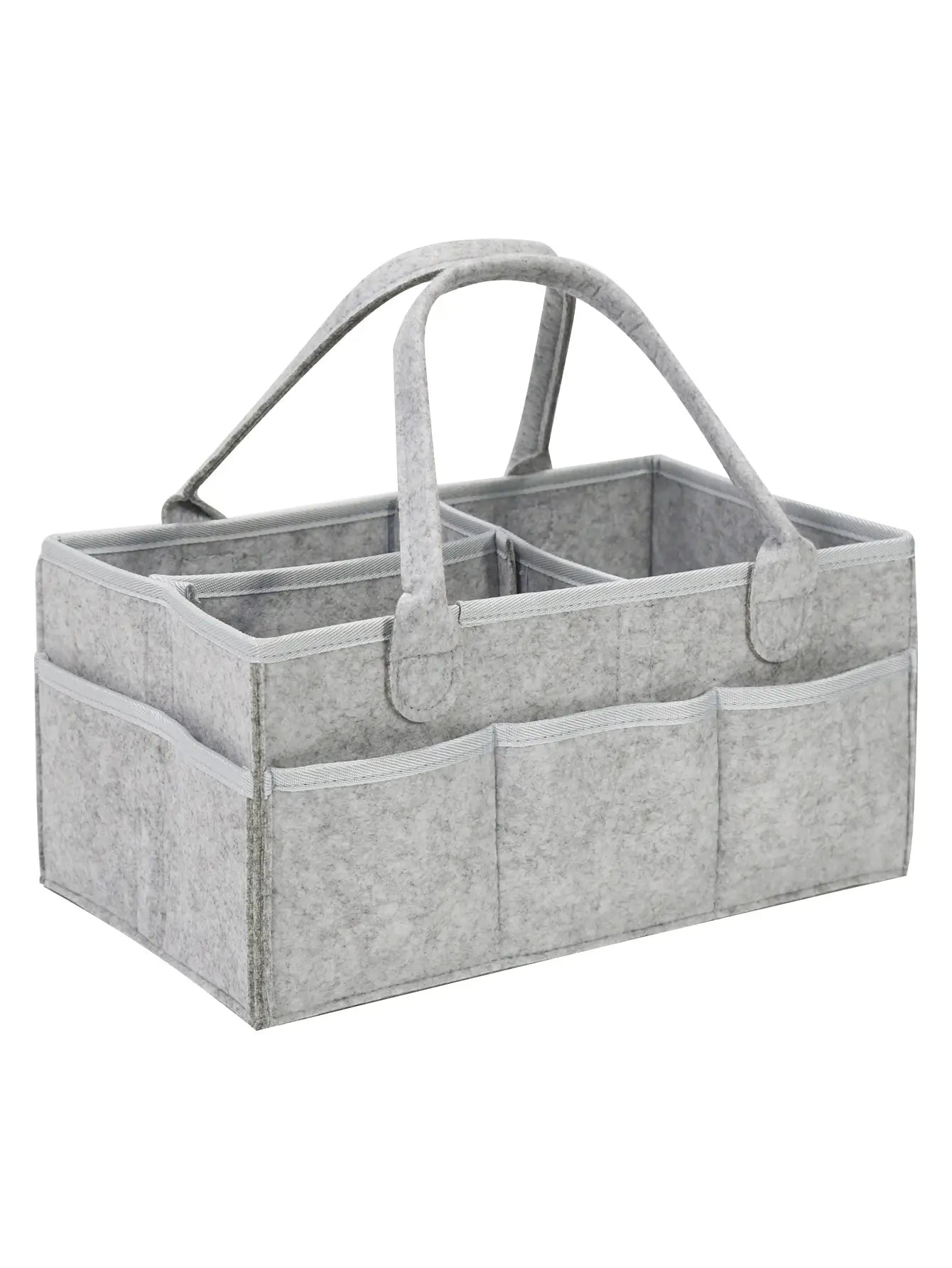 Baby Stroller Accessories Organizer Mommy Tote Bag Foldable Storage Baby Diaper Hanging Bags Thicken Portable Mom Tote Basket - ZOOMNSTORE