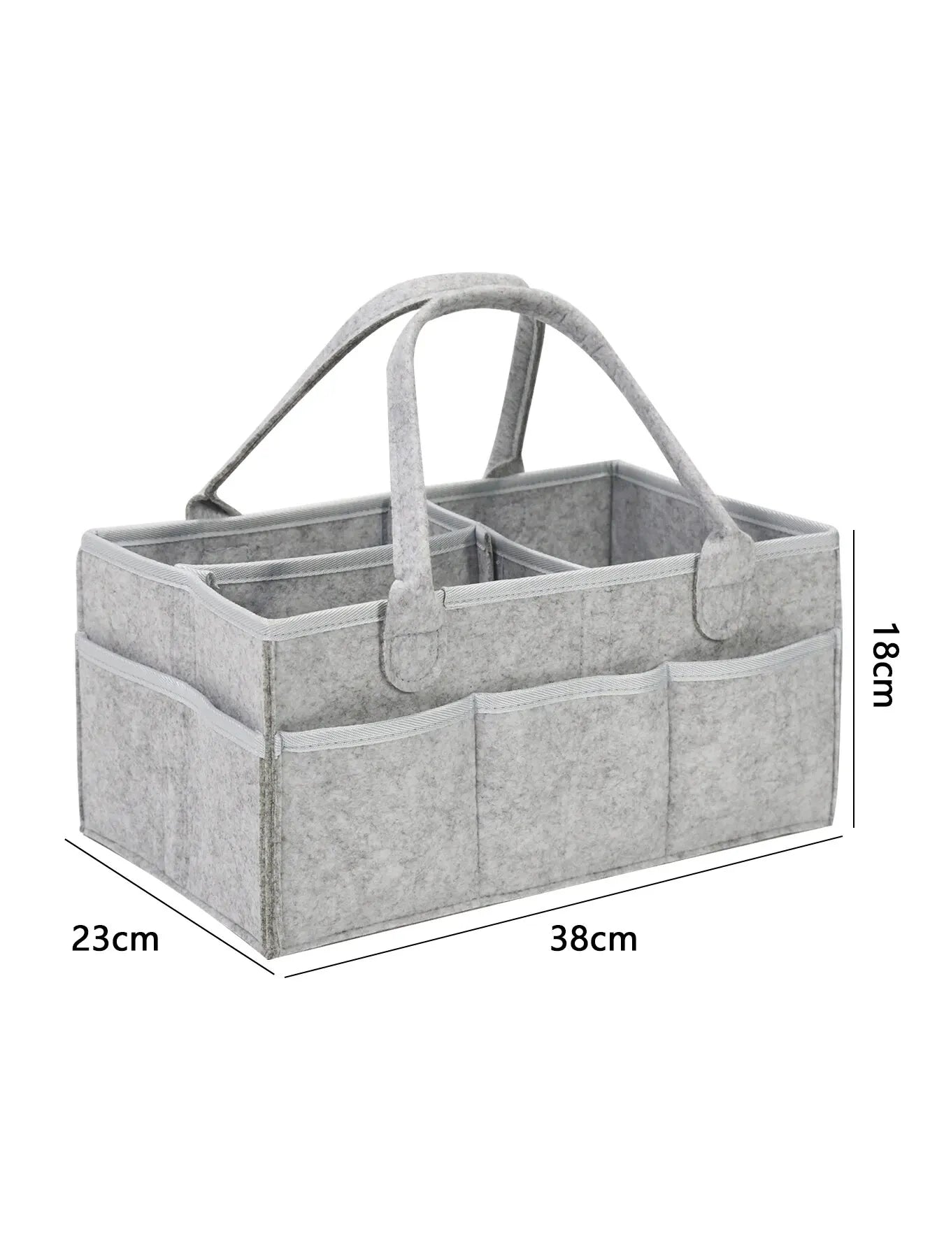 Baby Stroller Accessories Organizer Mommy Tote Bag Foldable Storage Baby Diaper Hanging Bags Thicken Portable Mom Tote Basket - ZOOMNSTORE