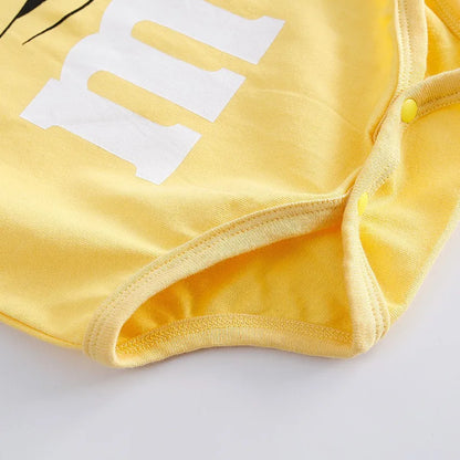 Baby Summer Romper - Cotton Short Sleeve Infant Bodysuit 0-24 Month Unisex Jumpsuit - ZOOMNSTORE