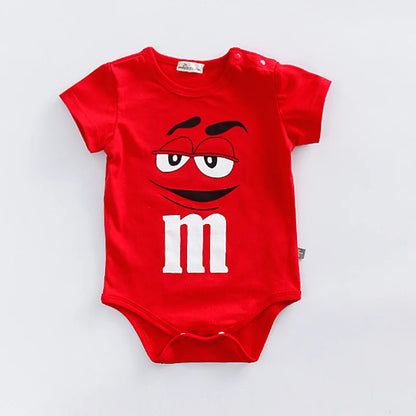 Baby Summer Romper - Cotton Short Sleeve Infant Bodysuit 0-24 Month Unisex Jumpsuit - ZOOMNSTORE