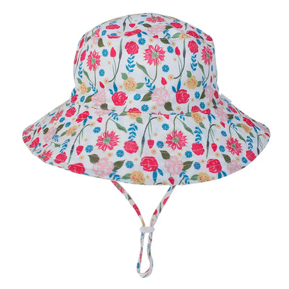Summer Baby Sun Cap Baby Sun Hat For Girls and Boys Outdoor Neck Ear Cover Anti UV Kids Beach Caps Bucket Cap 0-8 Years - ZOOMNSTORE