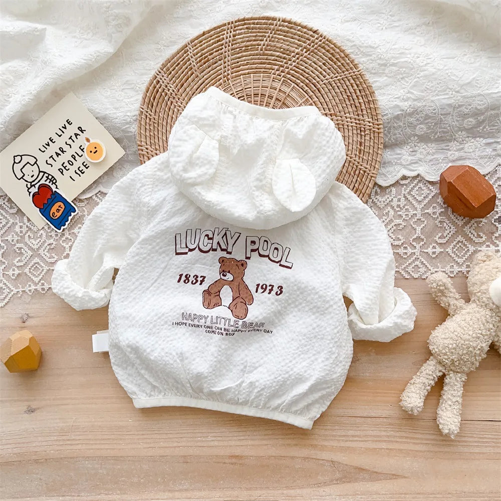 Sun Protection Coat for Infants - Breathable Autumn Outerwear for Kids - ZOOMNSTORE