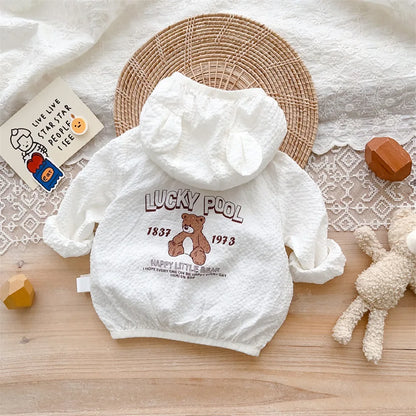 Sun Protection Coat for Infants - Breathable Autumn Outerwear for Kids - ZOOMNSTORE