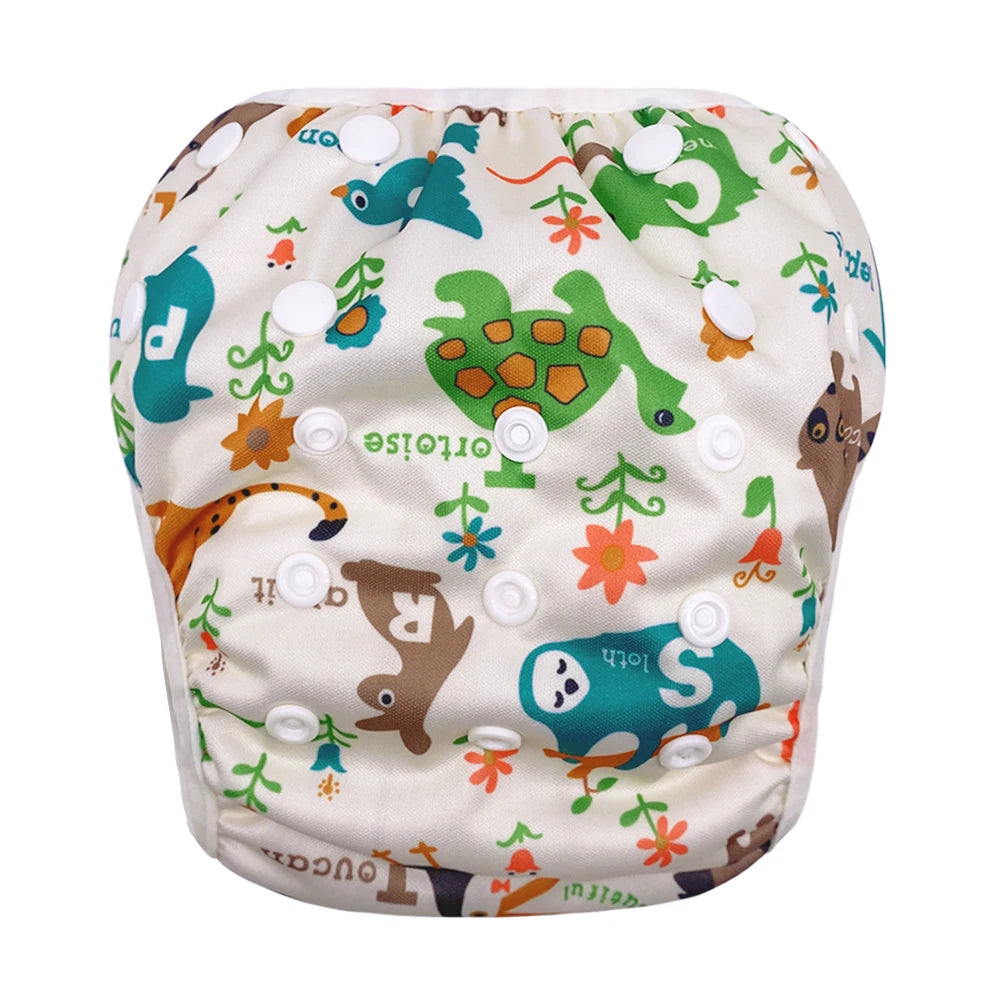 Baby Swim Diapers – Reusable Adjustable Large Size Swim Nappy for Boys & Girls - ZOOMNSTORE
