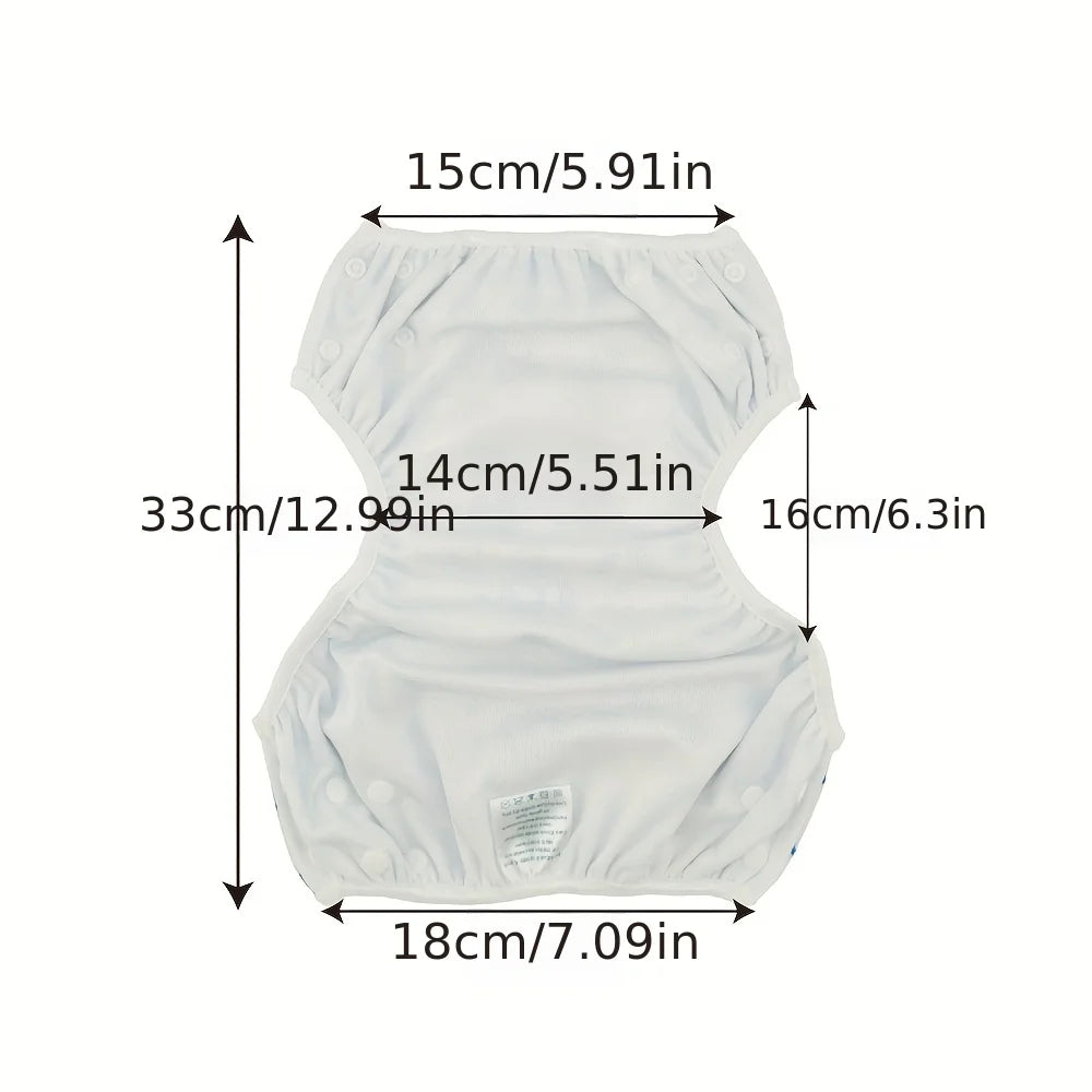 Baby Swim Diapers – Reusable Adjustable Large Size Swim Nappy for Boys & Girls - ZOOMNSTORE