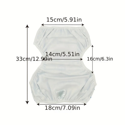 Baby Swim Diapers – Reusable Adjustable Large Size Swim Nappy for Boys & Girls - ZOOMNSTORE
