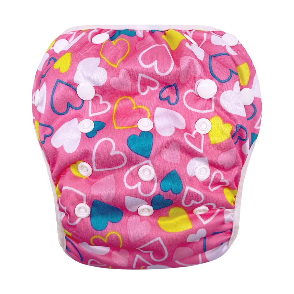 Baby Swim Diapers – Reusable Adjustable Large Size Swim Nappy for Boys & Girls - ZOOMNSTORE