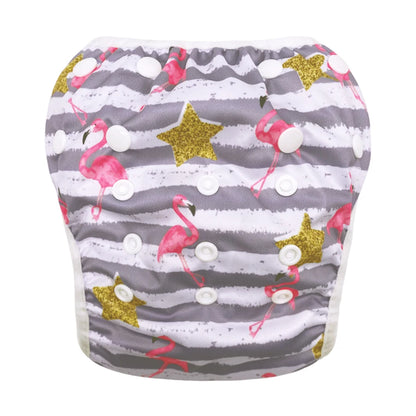 Baby Swim Diapers – Reusable Adjustable Large Size Swim Nappy for Boys & Girls - ZOOMNSTORE