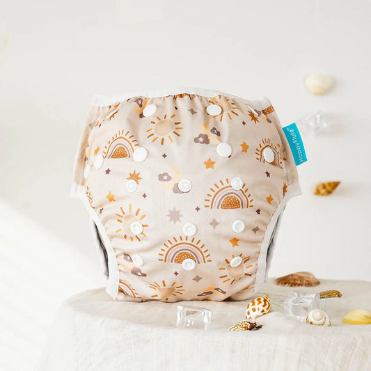 Baby Swim Diapers - Reusable Adjustable Waterproof Swim Nappies for Infants - ZOOMNSTORE