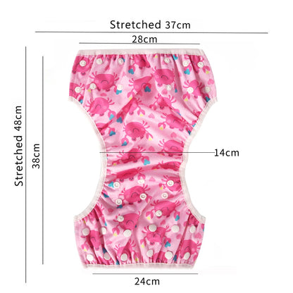 Baby Swim Diapers - Reusable Adjustable Waterproof Swim Nappies for Infants - ZOOMNSTORE
