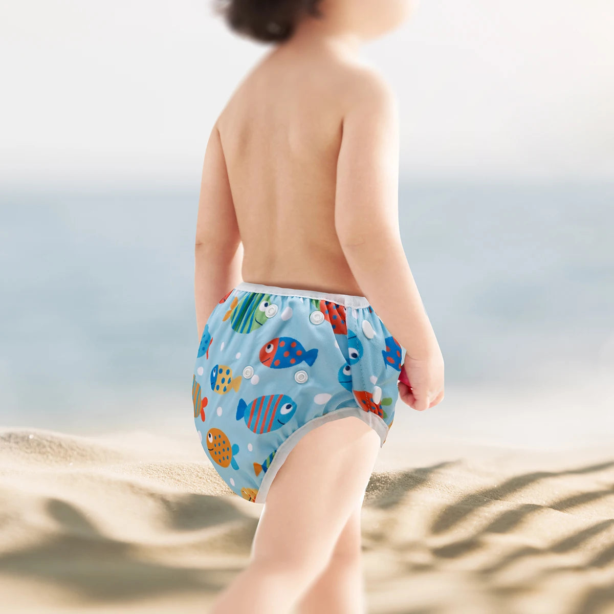 Baby Swim Diapers - Reusable Adjustable Waterproof Swim Nappies for Infants - ZOOMNSTORE