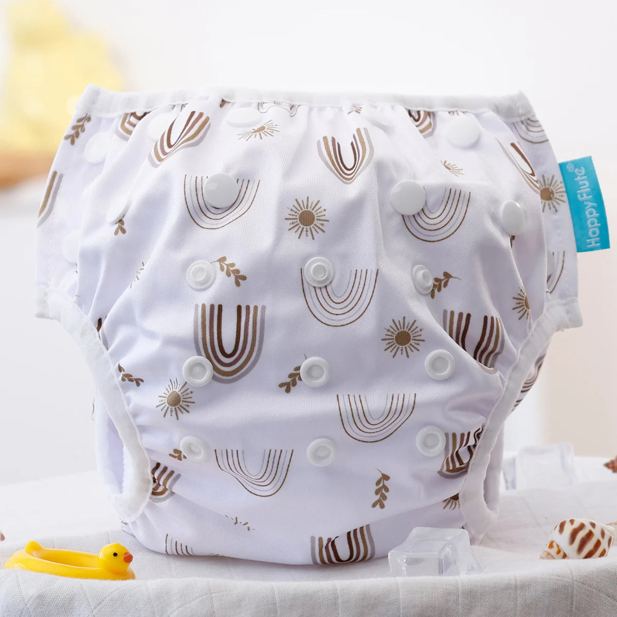 Baby Swim Diapers - Reusable Adjustable Waterproof Swim Nappies for Infants - ZOOMNSTORE