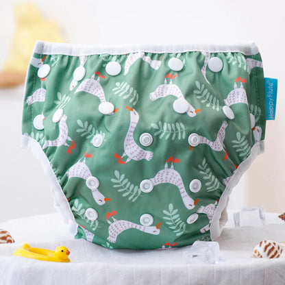 Baby Swim Diapers - Reusable Adjustable Waterproof Swim Nappies for Infants - ZOOMNSTORE