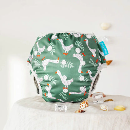 Baby Swim Diapers - Reusable Adjustable Waterproof Swim Nappies for Infants - ZOOMNSTORE