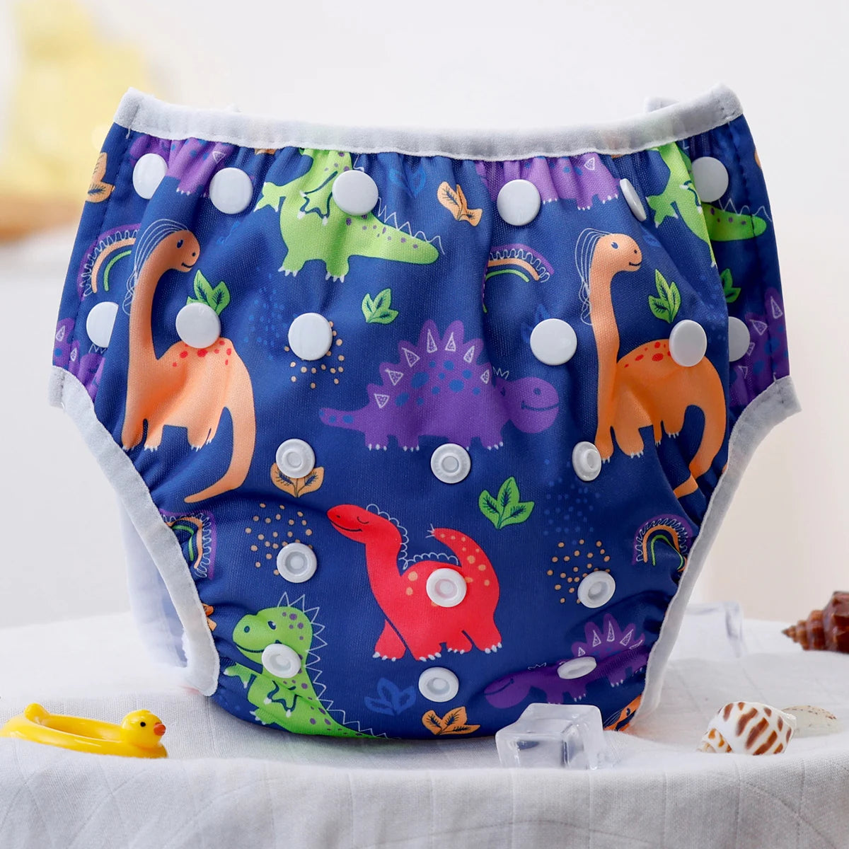 Baby Swim Diapers - Reusable Adjustable Waterproof Swim Nappies for Infants - ZOOMNSTORE