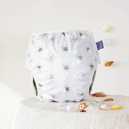 Baby Swim Diapers - Reusable Adjustable Waterproof Swim Nappies for Infants - ZOOMNSTORE