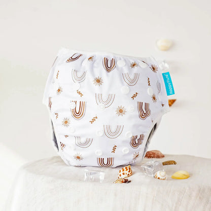 Baby Swim Diapers - Reusable Adjustable Waterproof Swim Nappies for Infants - ZOOMNSTORE