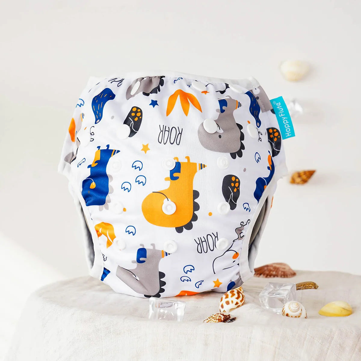 Baby Swim Diapers - Reusable Adjustable Waterproof Swim Nappies for Infants - ZOOMNSTORE