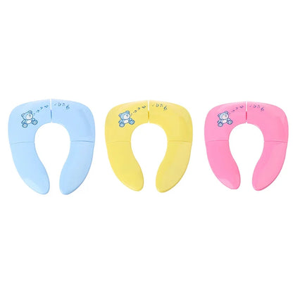 Baby Travel Potty Seat - Folding Portable Toddler Toilet Training Cushion - ZOOMNSTORE