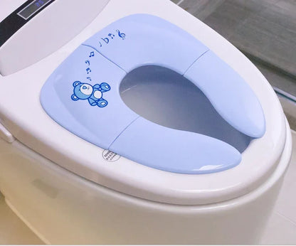 Baby Travel Potty Seat - Folding Portable Toddler Toilet Training Cushion - ZOOMNSTORE