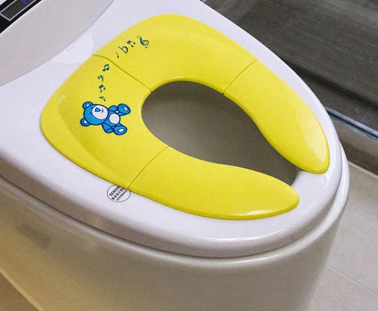 Baby Travel Potty Seat - Folding Portable Toddler Toilet Training Cushion - ZOOMNSTORE