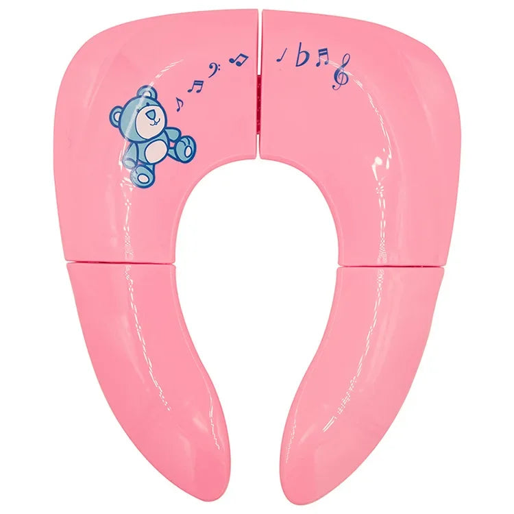 Baby Travel Potty Seat - Folding Portable Toddler Toilet Training Cushion - ZOOMNSTORE