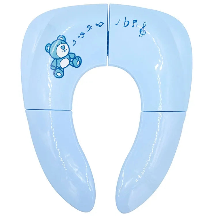 Baby Travel Potty Seat - Folding Portable Toddler Toilet Training Cushion - ZOOMNSTORE