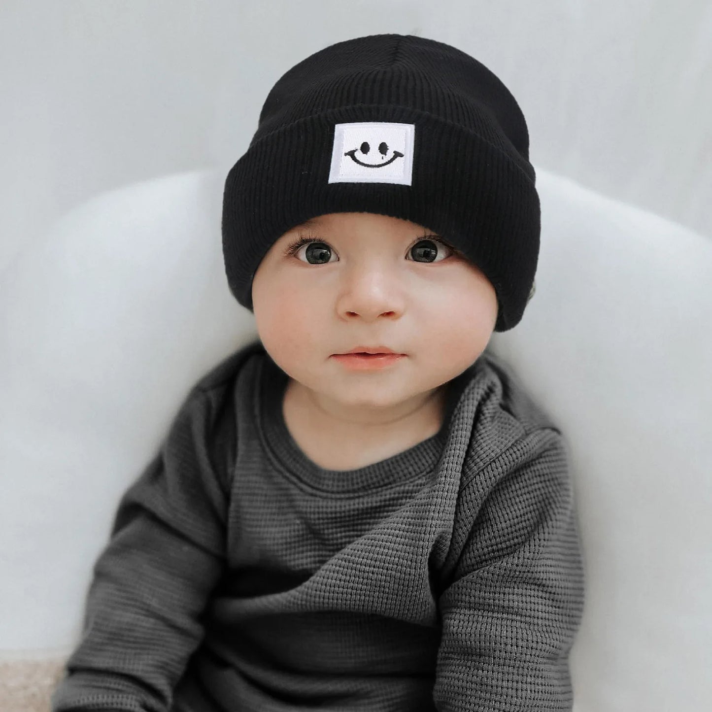 Kids Autumn Winter Hats for Newborn Crochet Beanie Toddler Boy Girl Cap Baby Photography Props Children Accessories Warmer Stuff - ZOOMNSTORE