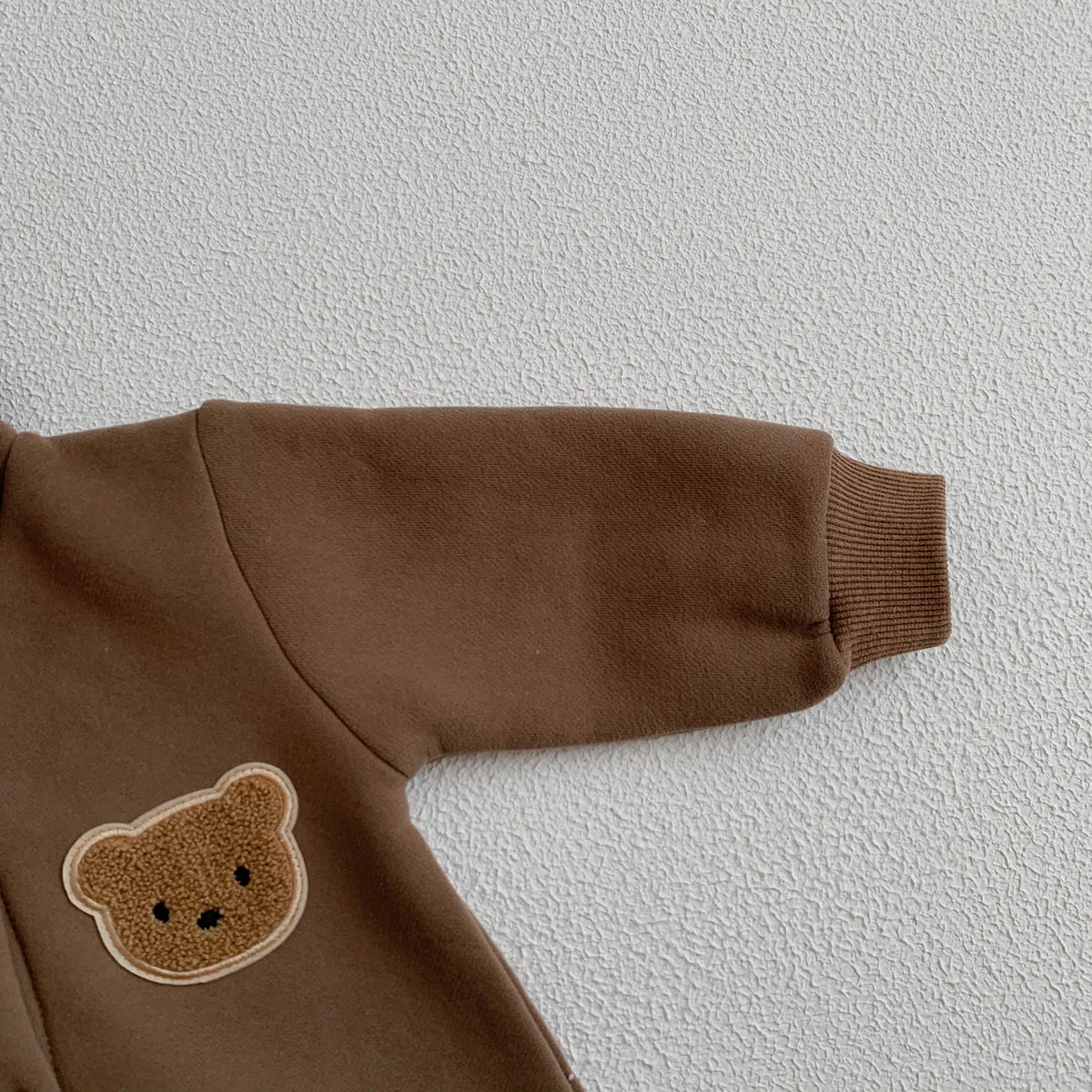 Baby Winter Jumpsuit - Newborn Baby Clothes Cute Bear Hooded Romper 0-2 Years - ZOOMNSTORE