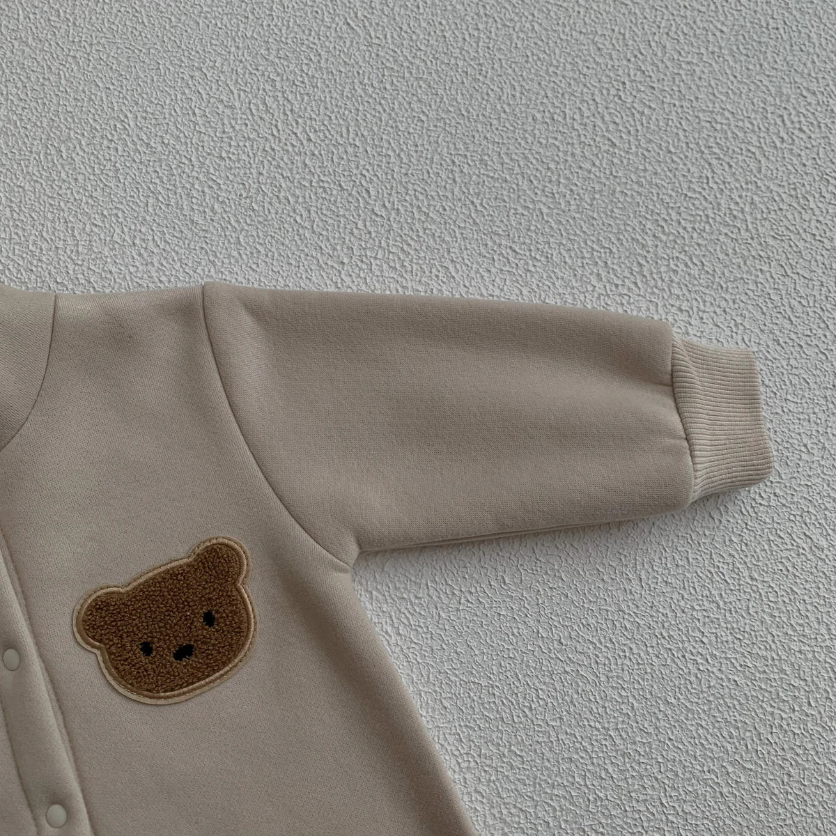 Baby Winter Jumpsuit - Newborn Baby Clothes Cute Bear Hooded Romper 0-2 Years - ZOOMNSTORE
