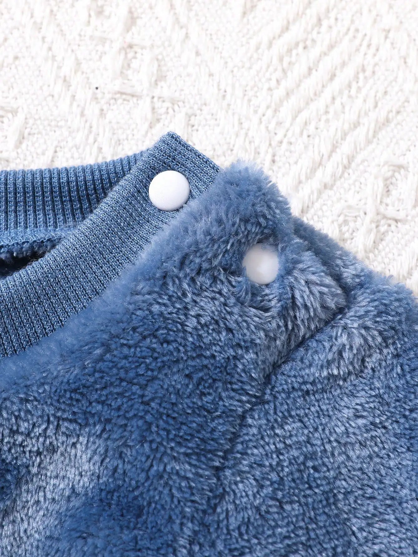 Baby Winter Jumpsuit - Soft Velvet Romper With Windproof Long Sleeve For Toddlers - ZOOMNSTORE
