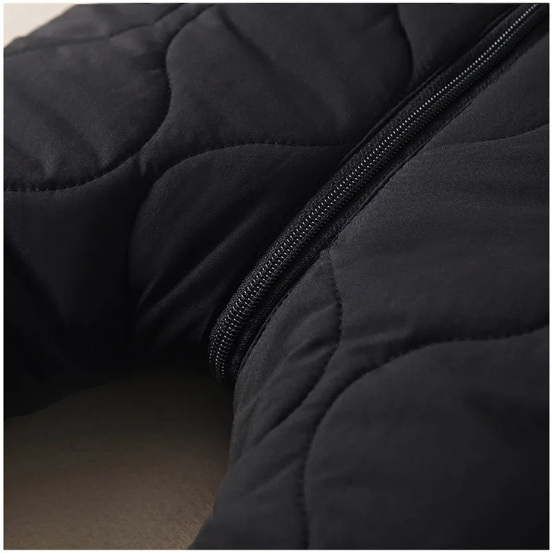 Baby Winter Jumpsuit - Toddler Winter Clothing Hooded Velvet Romper with Fur Lining - ZOOMNSTORE
