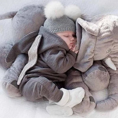 Baby Winter Romper - Newborn Panda Animal Hooded Jumpsuit 0-36 Months Soft Pajamas - ZOOMNSTORE