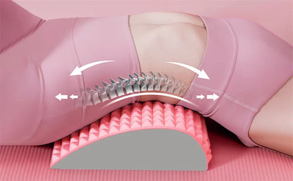 Back Stretcher Pillow - EVA Foam Stretcher & Spine Traction Tool for Herniated Disc Treatment - ZOOMNSTORE