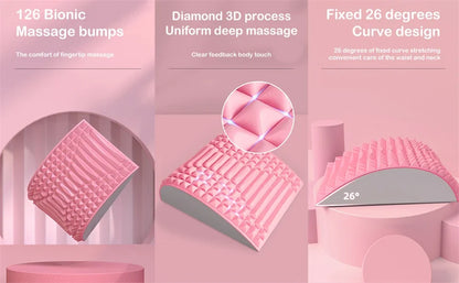 Back Stretcher Pillow - EVA Foam Stretcher & Spine Traction Tool for Herniated Disc Treatment - ZOOMNSTORE