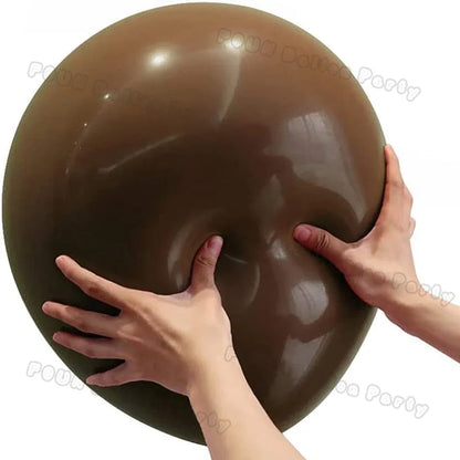 Black and Gold Balloon Garland Arch Kit - Wedding Birthday Party Decorations with Starburst Foil Balloons - ZOOMNSTORE