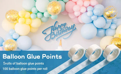 Double-Sided Sticky Tape - Balloon Glue Dots for Parties and Weddings - ZOOMNSTORE