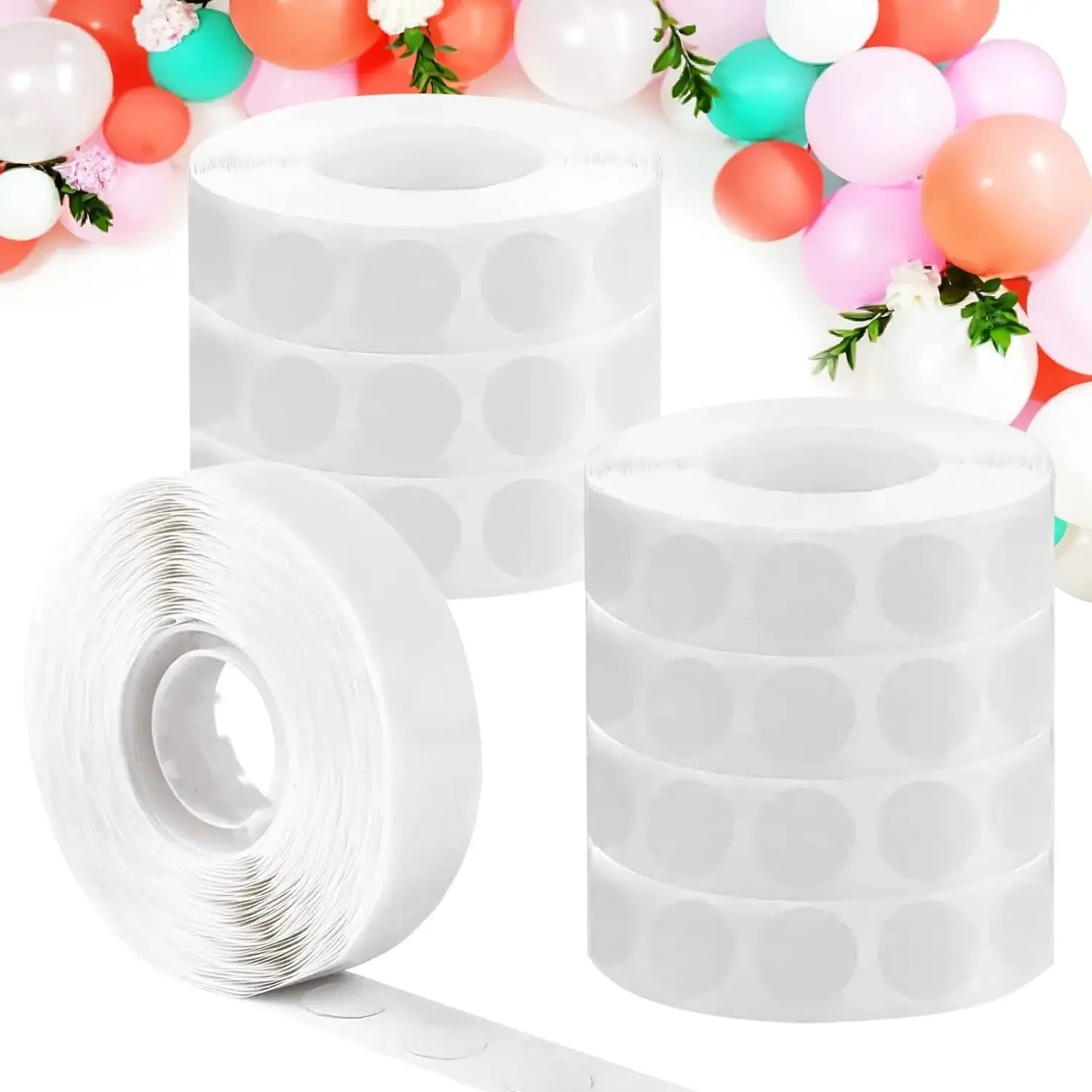 Double-Sided Sticky Tape - Balloon Glue Dots for Parties and Weddings - ZOOMNSTORE