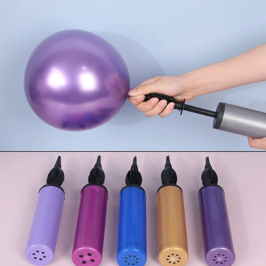 Balloon Pump - Hand Push Inflator for Wedding  Party Decorations - ZOOMNSTORE