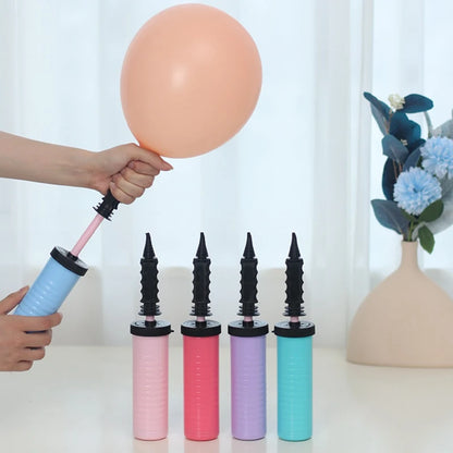 Balloon Pump - Hand Push Inflator for Wedding  Party Decorations - ZOOMNSTORE